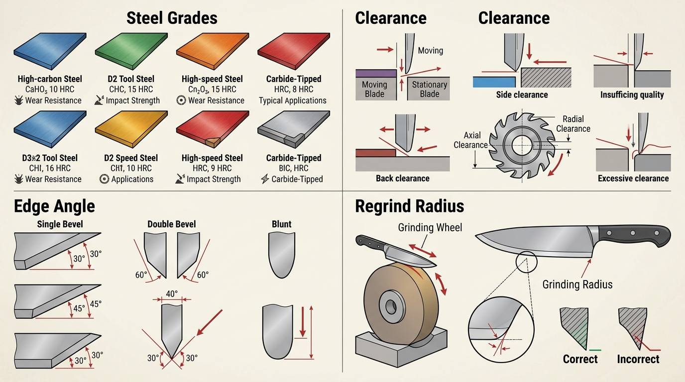 What Do Buyers Ask Before Ordering Industrial Knife Blades?